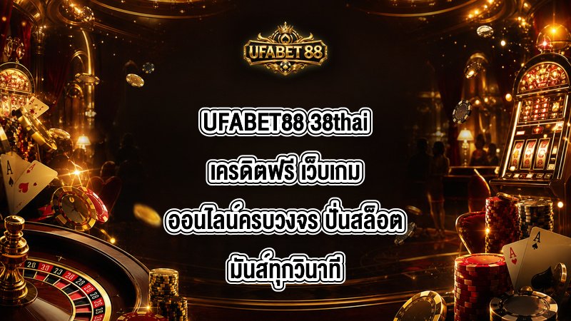 UFABET88 38thaiเครดิตฟรี